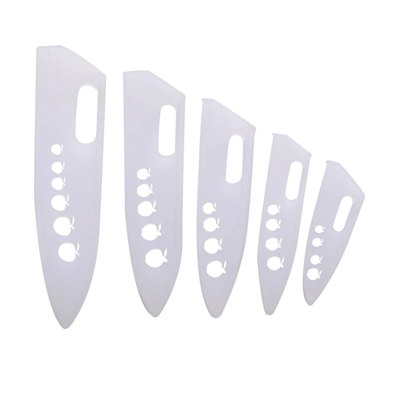 Накладка для ножа на кухню, прозрачная пластиковая обложка, защита лезвия, чехол-аксессуары.