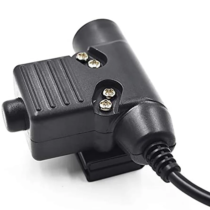 Фото Кабель-адаптер SuperDeals A58 Z U94 PTT для гарнитуры Baofeng UV-9R UV-XS UV-9R Plus Walkie Talkie №4