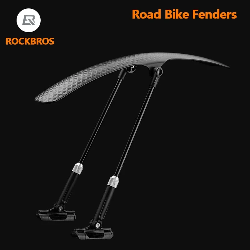 

Крыло для велосипеда ROCKBROS, быстросъемный мягкий пластиковый брызговик из полипропилена, подходит для защиты дорожного велосипеда, аксессуары