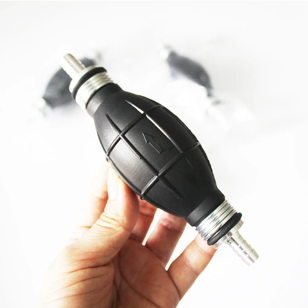 

Universal Fuel Pump Rubber Manual Transfer Pump Petrol Diesel Hand Primer Bulb for Car Marine Outboard - 6/8/10/12mm