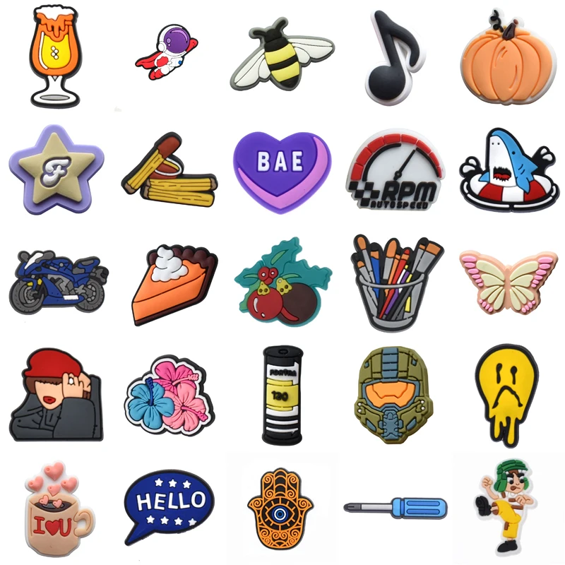 

Para Pins Shoes Accessories Set Jeans Wholesale Bulk Gifts Packs Decorations for Croc Kids Shoe Charms Women Charm Boy Men Girl