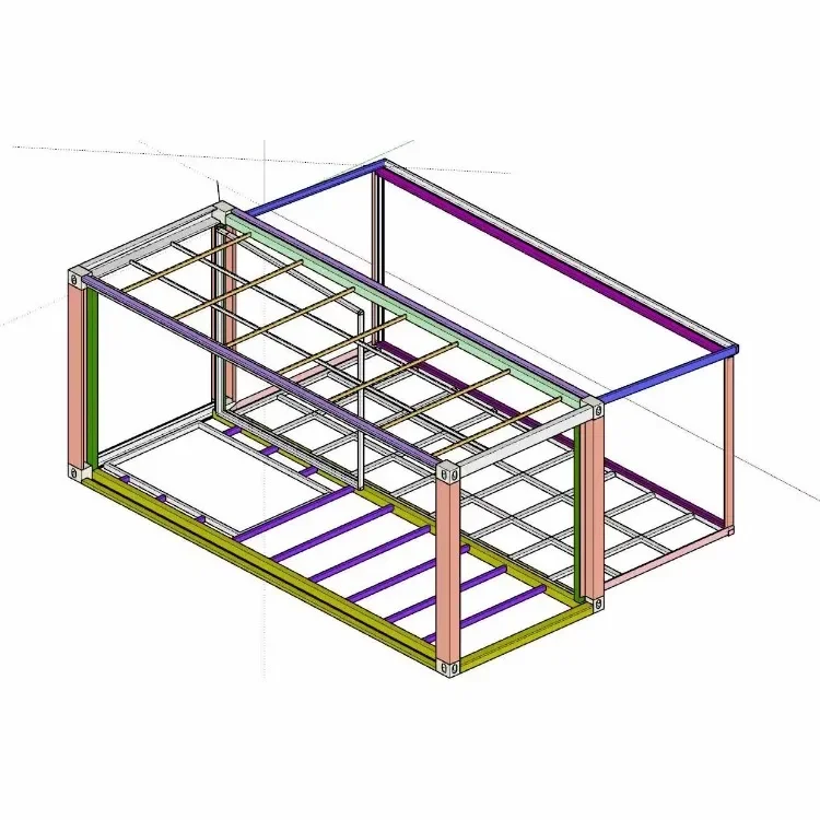 YG 20/40ft крошечный дом стальной складной контейнерный сборный модифицированный