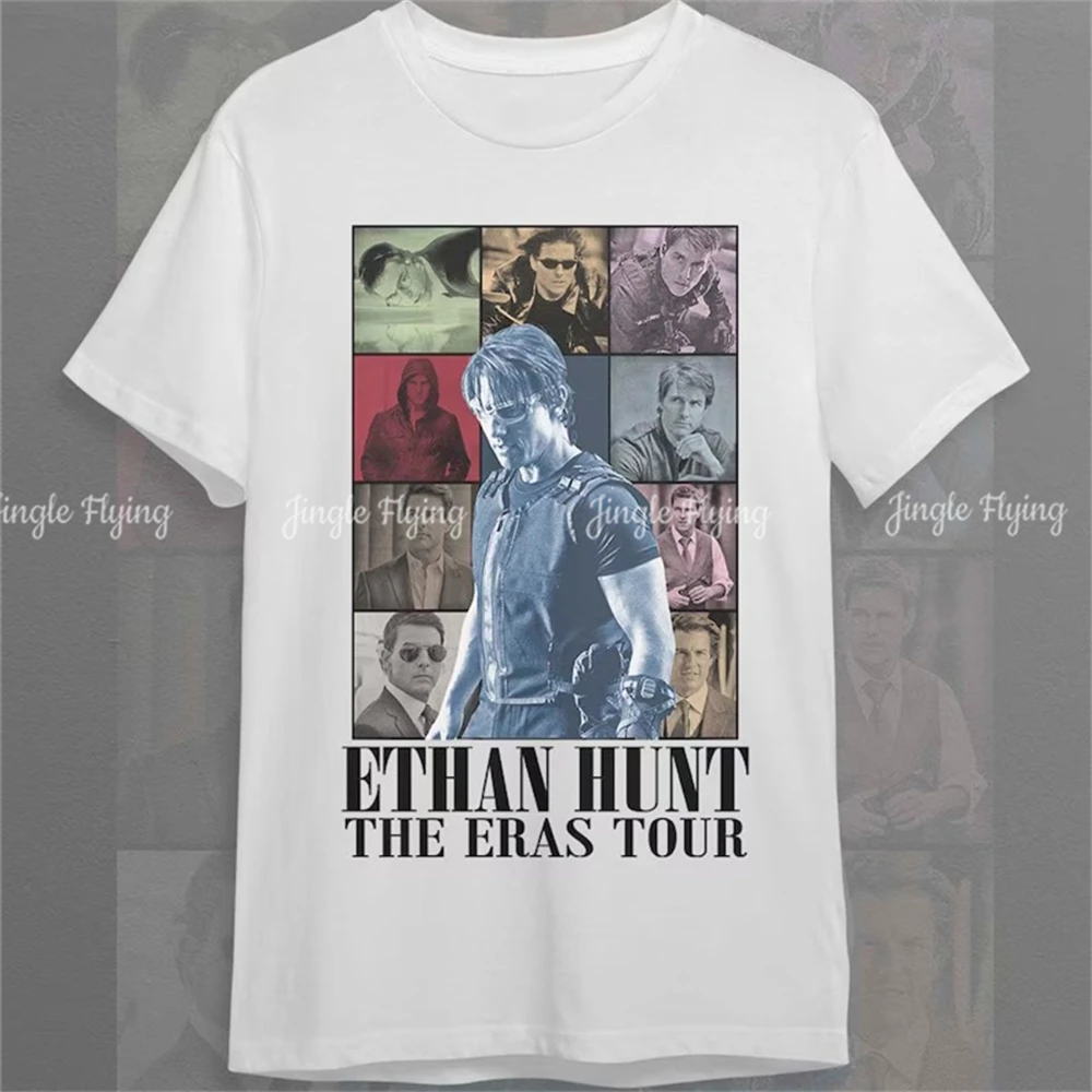 Футболка большого размера футболка унисекс с принтом Тома круиза Итана охоты