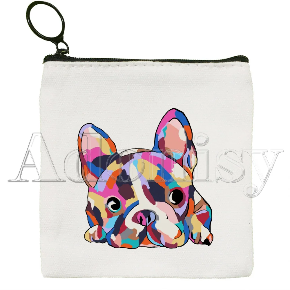 French Bulldog New Women Mini Coin Purses Original Card Holder Small Wallets Change Money Bag
