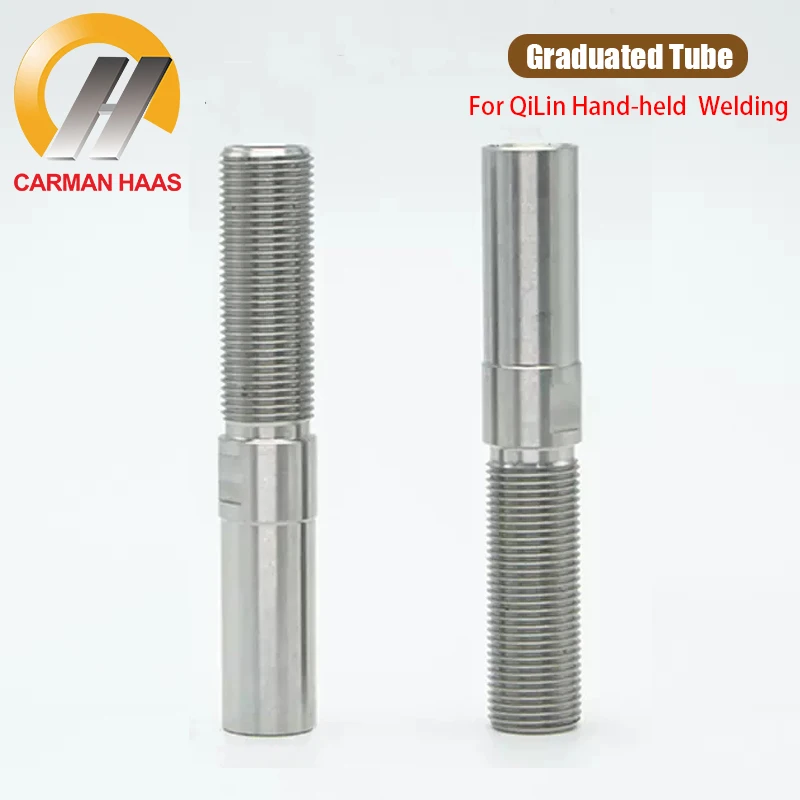 Carmanhaas 5 Pcs/lot Graduated Tube for QiLin Hand-held Laser Welding Nozzle Graded Tube for Laser Welding Machine