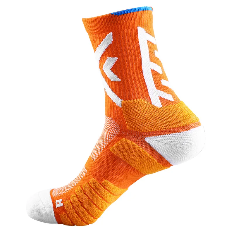 Professional Basketball Socks Sports Elite Socks Cushioning Shock Absorption Tide Bottom Socks Breathable Perspiration Male Sock