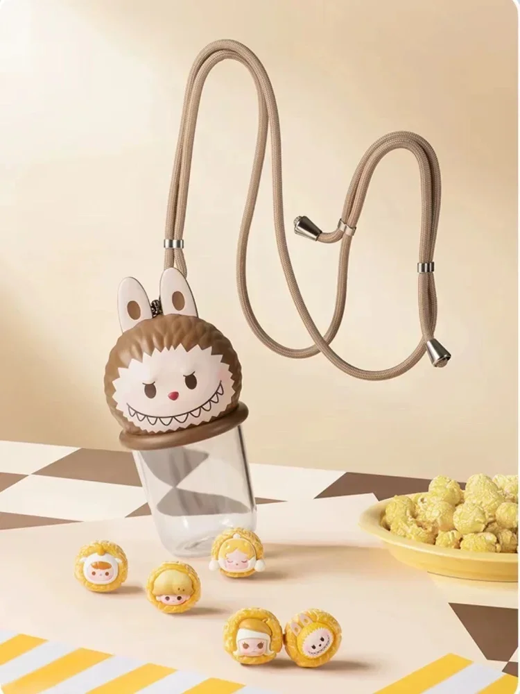 Подлинная серия Labubu милые пузырьки попкорна набор кукол Ограниченная Коллекция