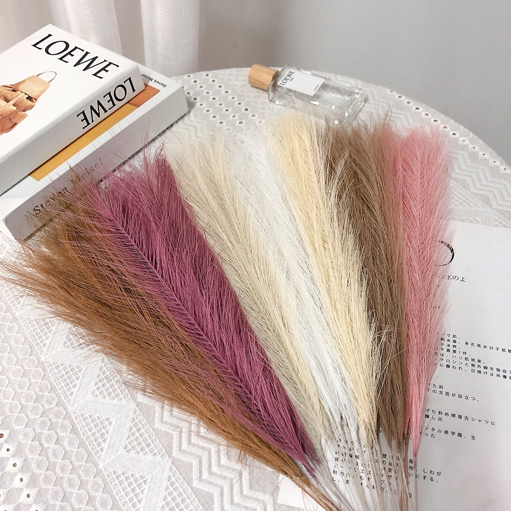 10 шт. искусственная пампасная трава Декор шлейф Мини Искусственные фракгмиты