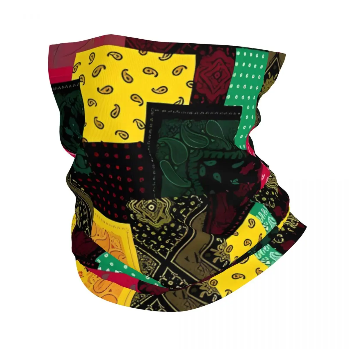 

Stitching Printing Multi-Use Cycling Hiking Adult Mask Elevate Your Style Fashionable Bandana Mask Scarf Weara Statement Piece