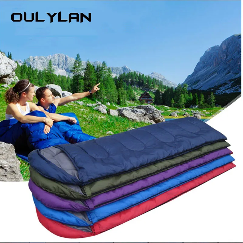 

Oulylan Ultralight Outdoor Sleeping Bag Warm Travel Hiking Sleeping Bags Thickened Winter Warm Camping Waterproof Sleeping Bags