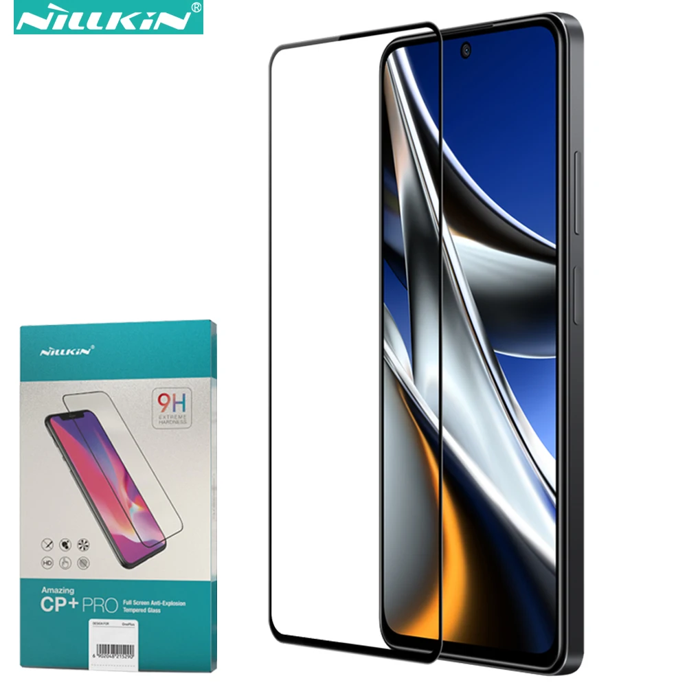 

Закаленное стекло Nillkin CP + Pro для Xiaomi Poco X4 Pro, защита экрана с полным покрытием 2.5D