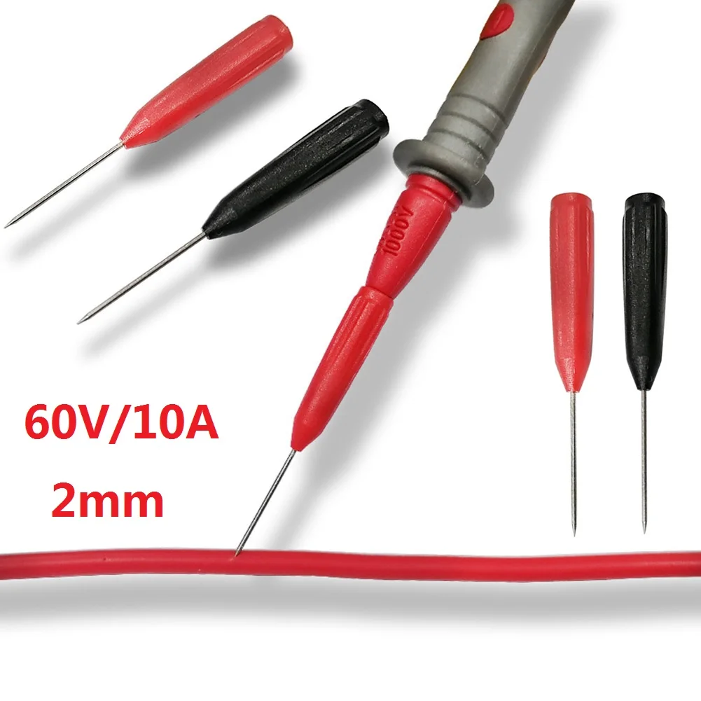 

4/6 шт. Универсальный 2 мм изоляционный пирсинг фотоэлектрический 60 в 10 А неразрушительный мультиметр тестовые щупы диагностические инструм...