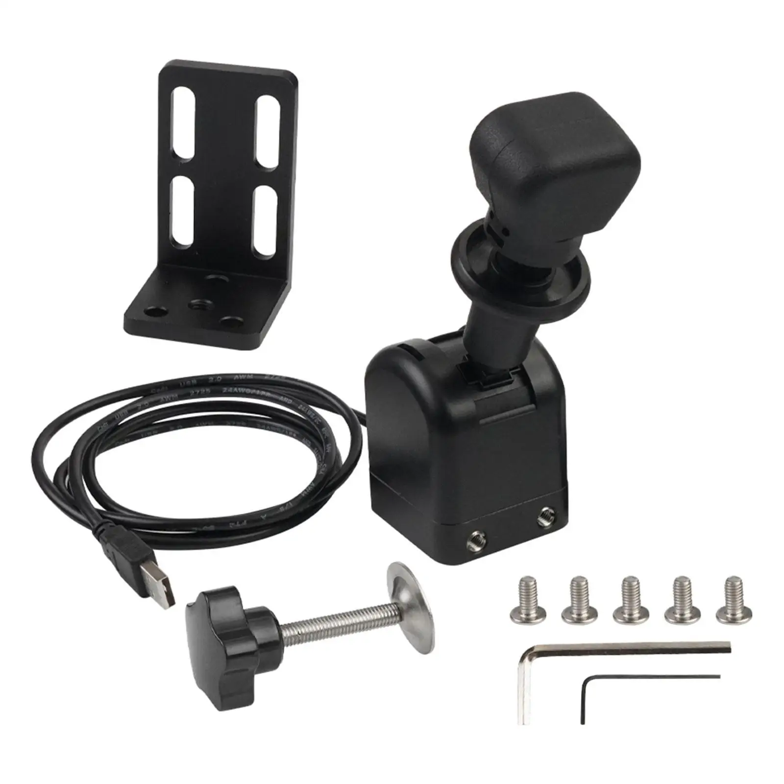 Ручной тормоз для гоночных игр с крепежным зажимом игровой простой в установке