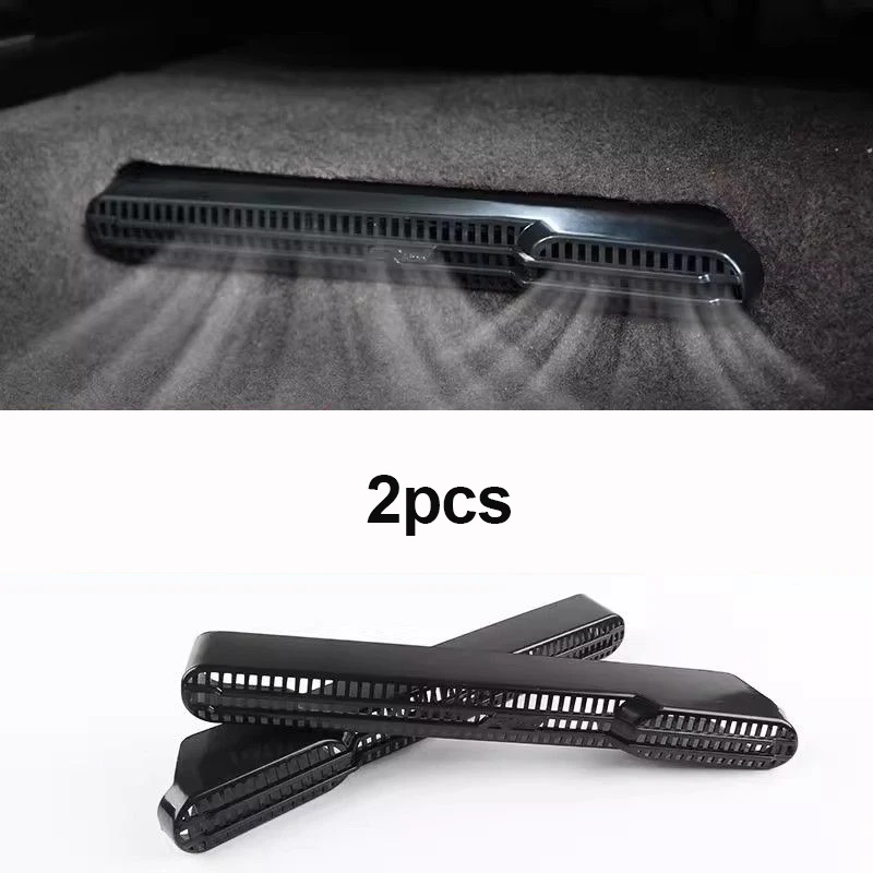 

Крышки воздуховыпускного отверстия для Volkswagen Tavendor 2022 ~ 2024 автомобиля под заднее сиденье, вентиляция, кондиционер, защитные автомобильные аксессуары