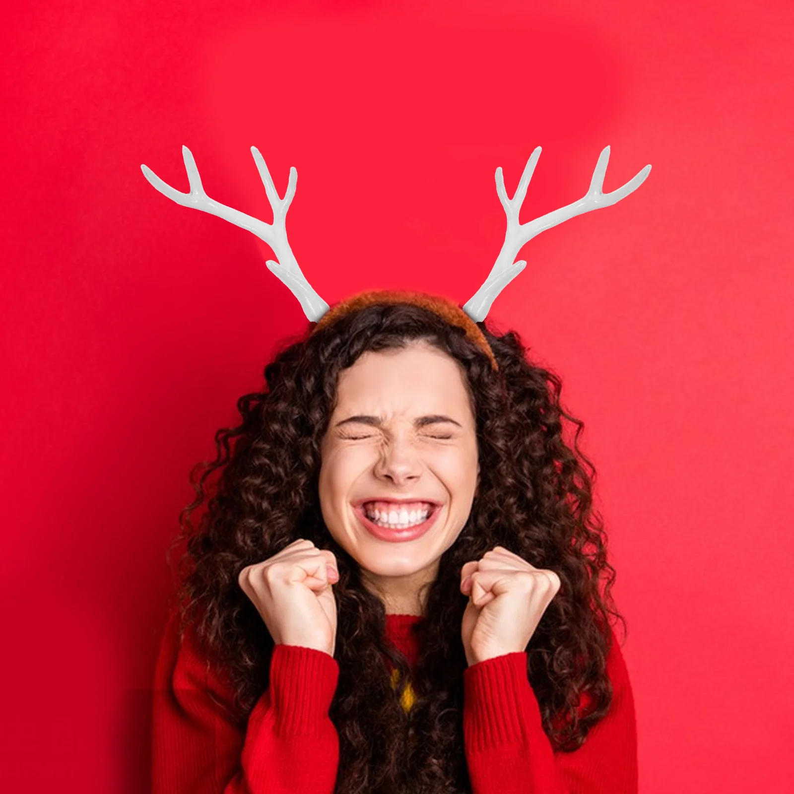 Искусственные рога уникальный аксессуар для волос головной убор реквизит сделай