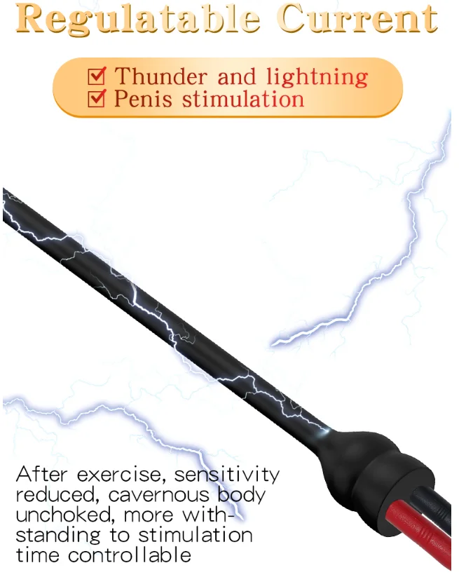 Биполярная электрическая вилка для пениса супер длинный уретральный