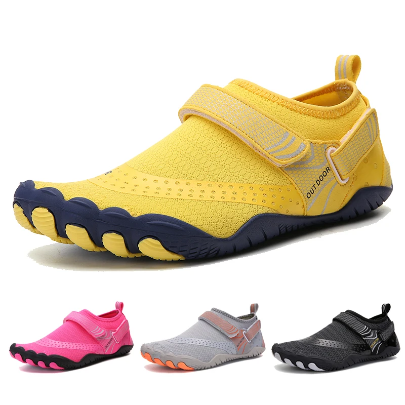 Unisex Swimming Water Shoes Men Barefoot Outdoor Beach Sandals Upstream Aqua Shoes Big Size 47 Nonslip River Sea Diving Sneakers
