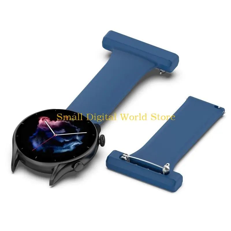 Фото 77UB Cilica Brooch Brap Band 22 мм для Honorwatch Dream xiaomihaylou RS4 LS12 Venu 2 Доктор медсест №3