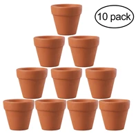 10pcs plant container planting pots flower pots indoor nursery seedlings pot plant nursery pots small plant pots