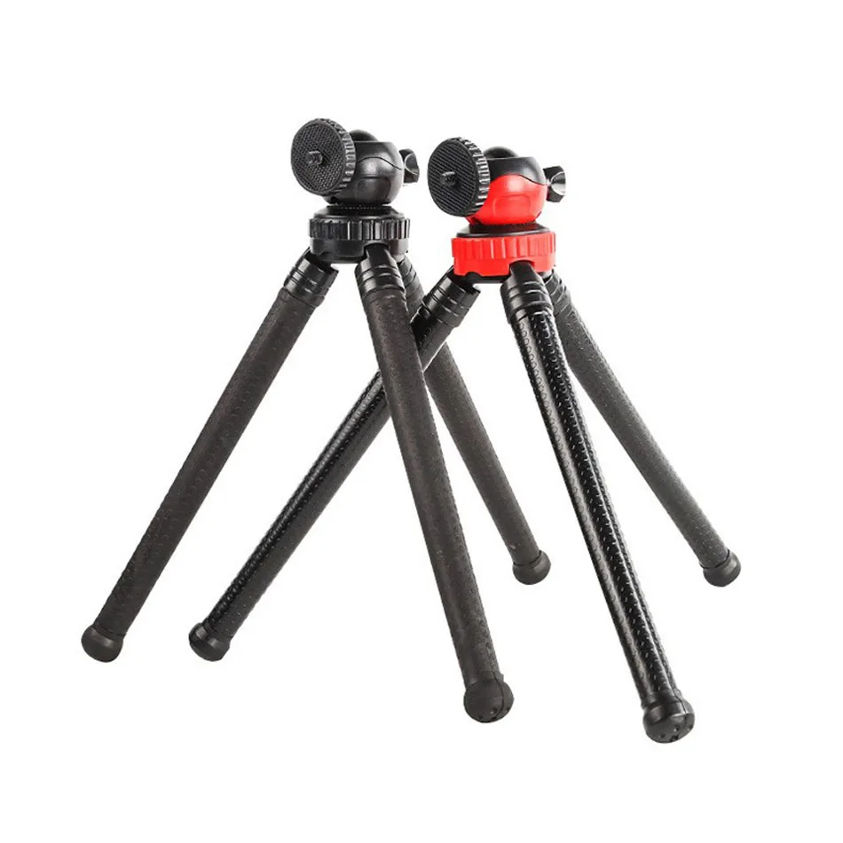 

Soft Leg Tripod 360 Swivel Lock Metal Cloud Billiard Head Tabletop Octopus Phone Stand Deformable