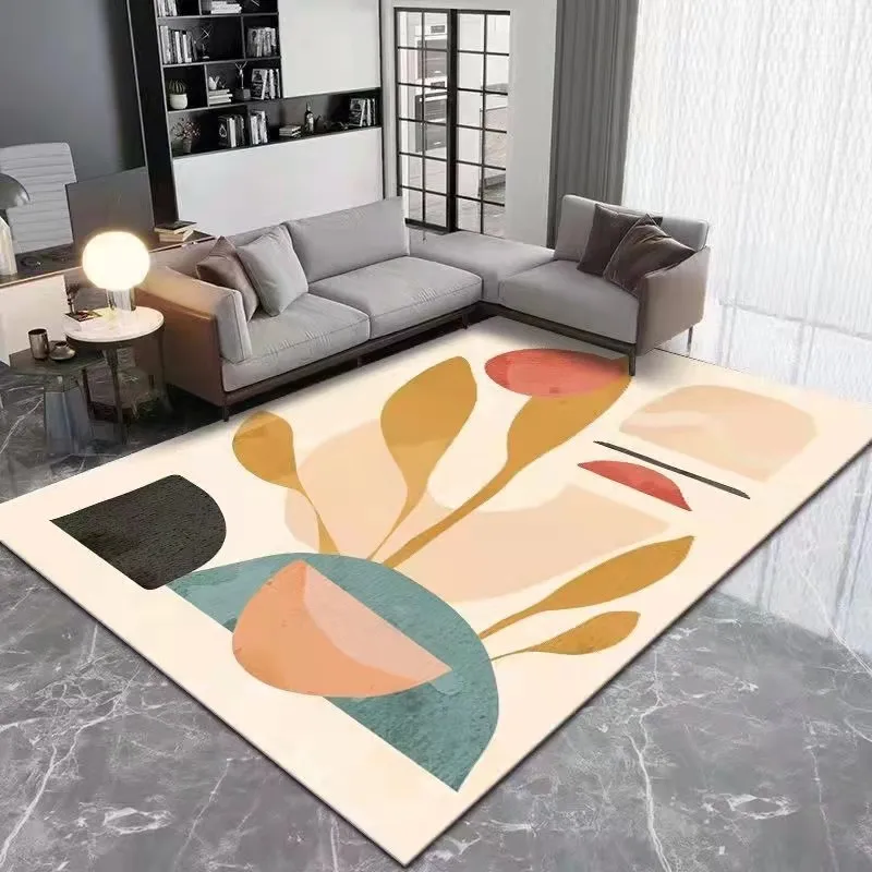 

Home Modern Light Luxury Living Room Large Area Sofa Coffee Table Blanket Bedroom Wash-Free Full Lounge Carpet Decoration Home