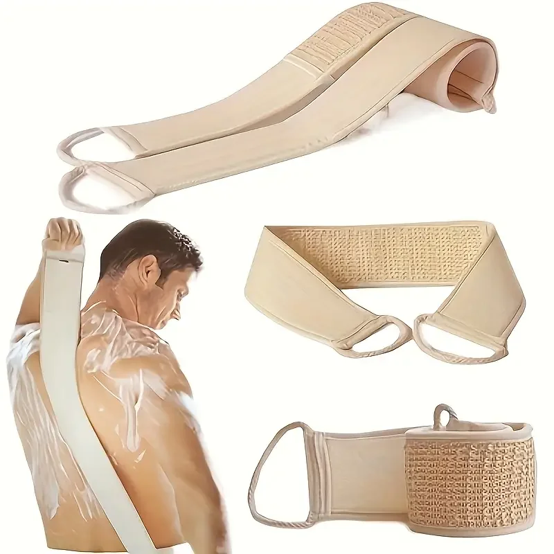 

Двусторонняя отшелушивающая мочалка для тела