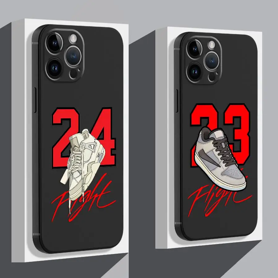 Чехол для телефона AIR Sneakers Sports Shoes iPhone 16 15 14 13 12 11 Plus Pro Max 7 8 Mini X XR XS чехол Funda