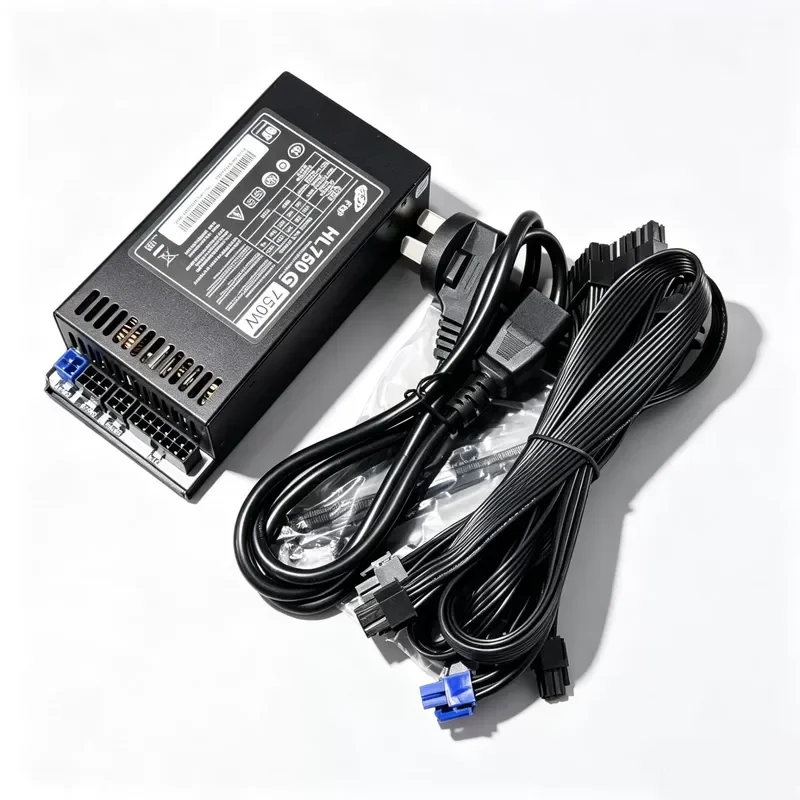 Фото для Quanhan Flex Full Module Small 1U 750W Power Supply Wide Active Silent ITX №3