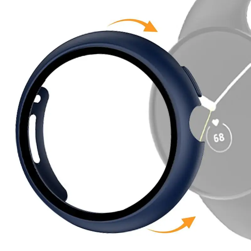 

Защитный экран для Googles Pixel Watch, чехол для смарт-часов, защита экрана с закаленной стеклянной пленкой для смарт-часов