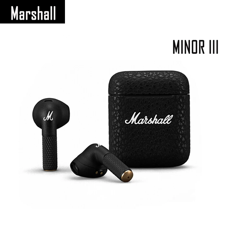 Беспроводные наушники Marshall slight III Bluetooth шумоподавление Hi Fi сабвуфер музыкальная