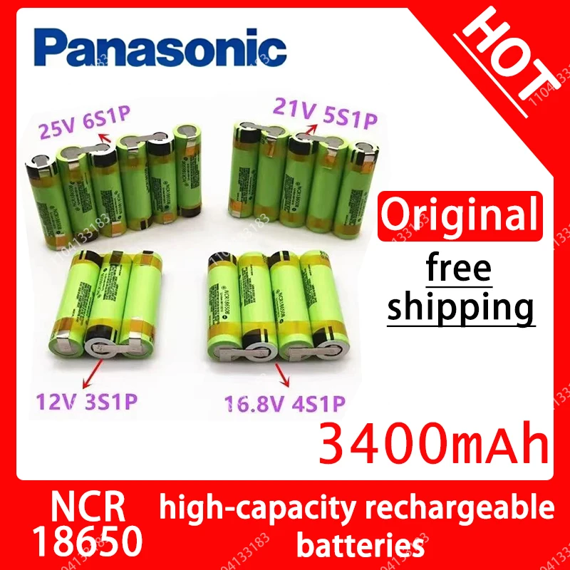 Аккумулятор Panasonic NCR18650B 3400 мАч