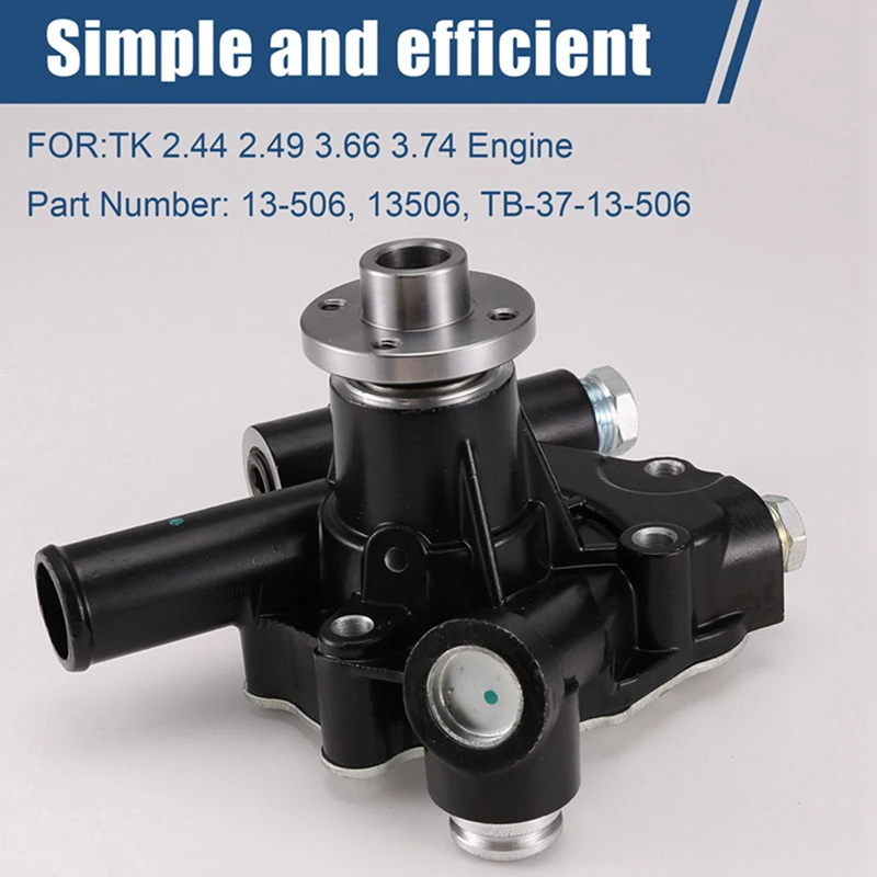 Водяной насос AU05 с прокладкой 13-506 13506 13-0506 TB-37-13-506 для двигателя YANMAR TK 2 44 49 3 66 74