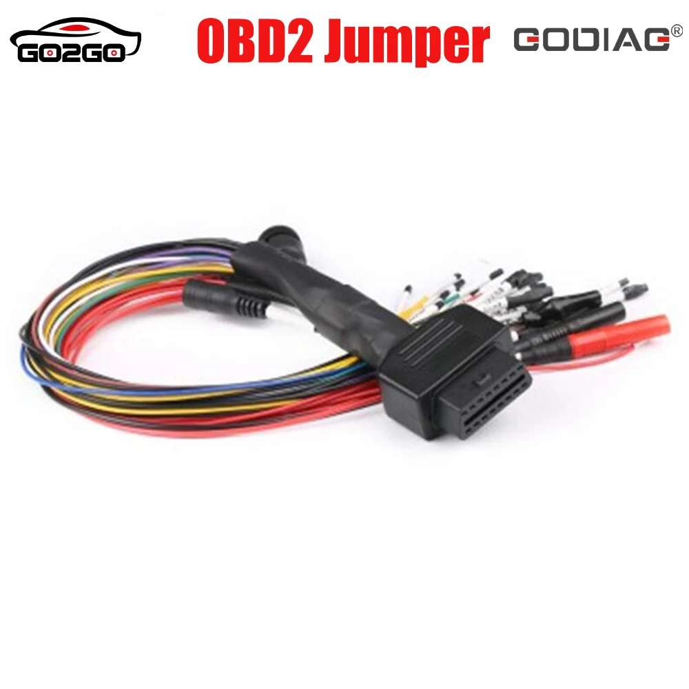 Перемычка GODIAG с полным протоколом OBD2 используемая для подключения ECU