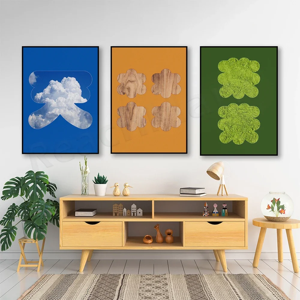 Плакат с зеленым чаем матча китайской каллиграфии постер китайским персонажем