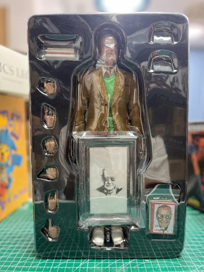 Фото Специальное предложение: Фигурка Woo Toys WO-001 1/6 Комикс-Легенда: Мужская фигурка Ли (Marvel), Детализированная модель, 12 дюймов, Полный комплект, Коллекционные игрушки №4