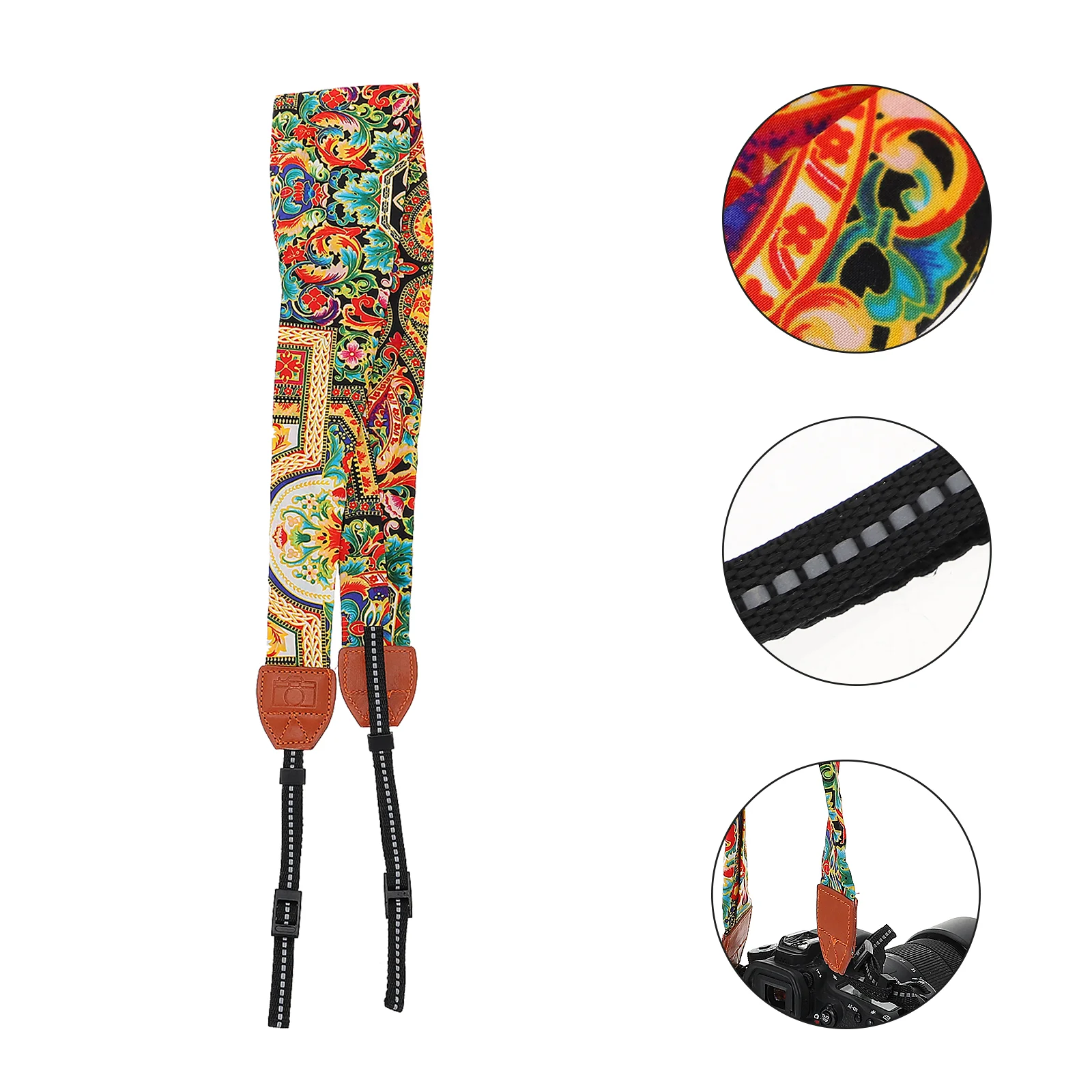 

1pc Outdoor Adjustable Portable SLR Strap Camera Sling Strap Camera Shoulder Belt