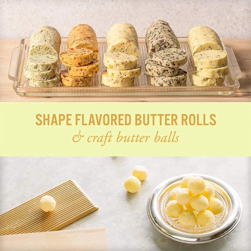 

Noodles Wooden Butter Table Easily Make Authentic Homemade Gift for Kitchen