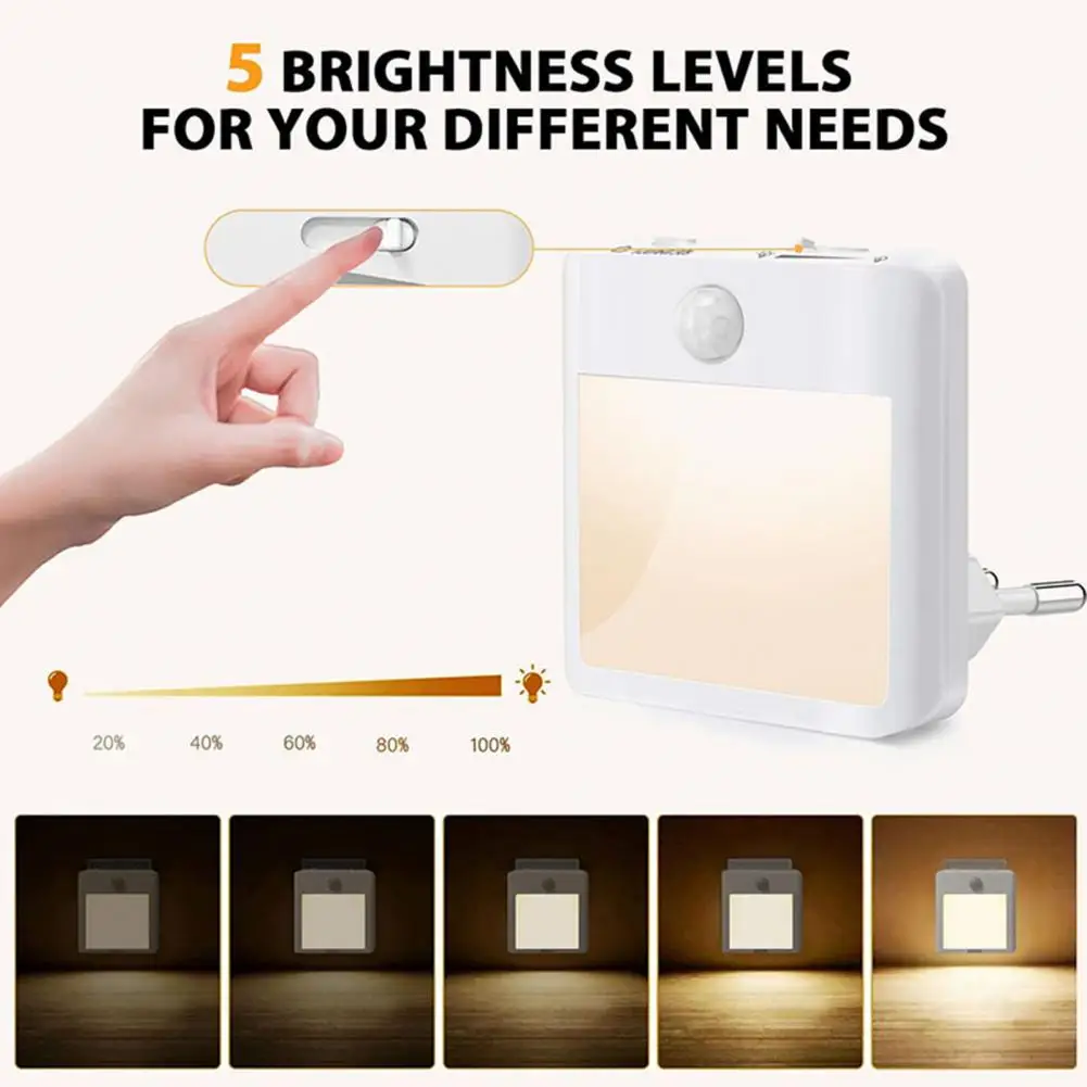 Useful Wide Sensing Angle Infrared Induction Lamp Super Bright Motion Sensor Light Wireless Night Lamp Widely Used images - 6