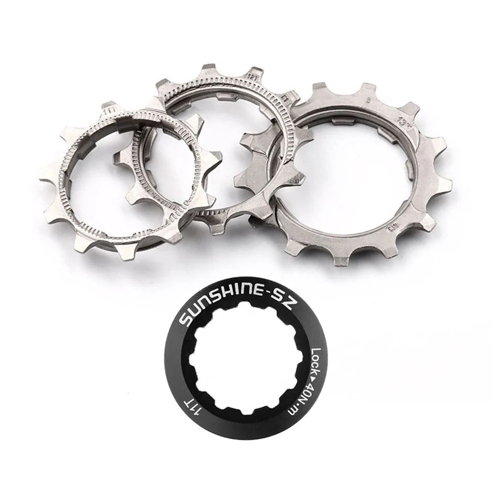 1pcs MTB Cassette Cog 8 9 10 11 Speed 11 12 13T Tooth Freewheel Part Durable Lightweight Practical Bicycle Freewheel Accessorie