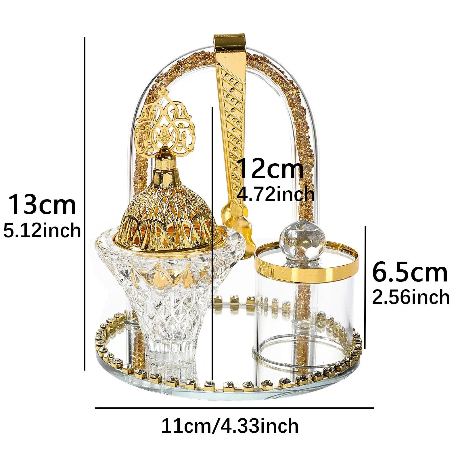 

Металлическая курильница Serenable