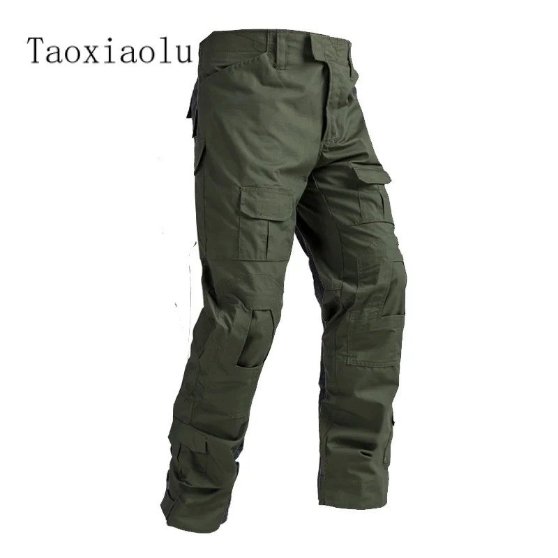 

Брюки-карго мужские пригодные для носки, хлопок, много карманов, армейские повседневные штаны, для походов и охоты, рабочий