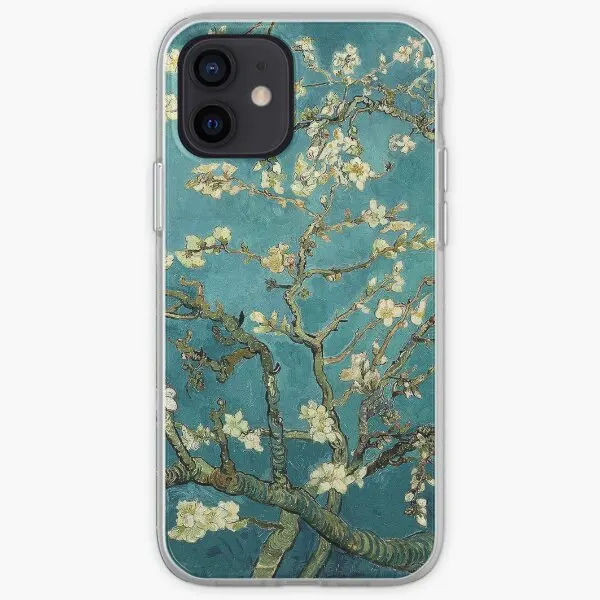 Чехол для телефона с цветущим миндальным деревом под заказ iPhone 11 12 13 14 Pro Max Mini X XS XR