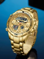 lige watch for men top brand sport digital quartz watches man multifunction chronograph waterproof luminous steel wristwatch new