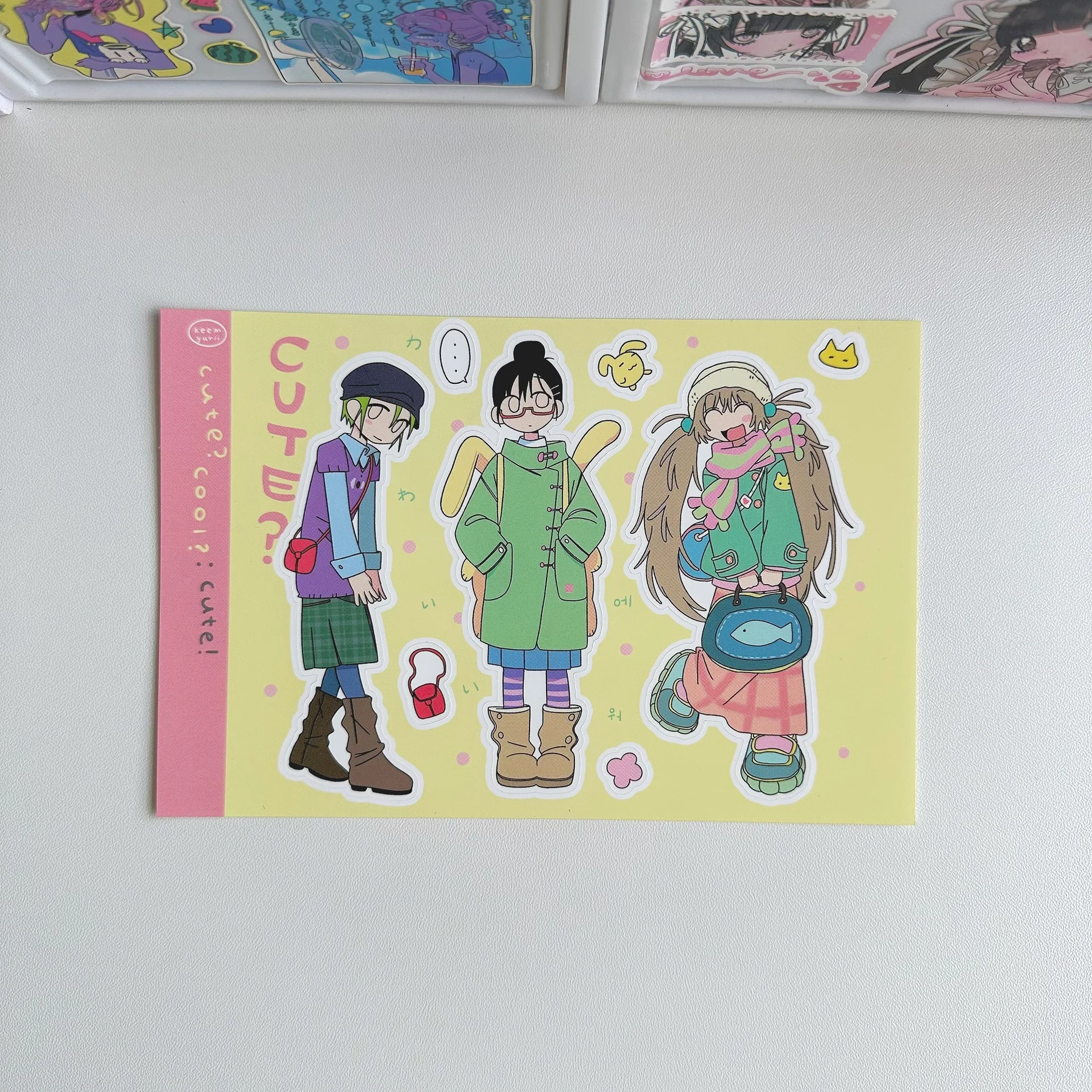 

Корейские наклейки Guka