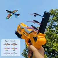 hot%ef%bc%81airplane launcher bubble catapult with 6 small plane toy funny airplane toys for kids plane catapult gun shooting game gift