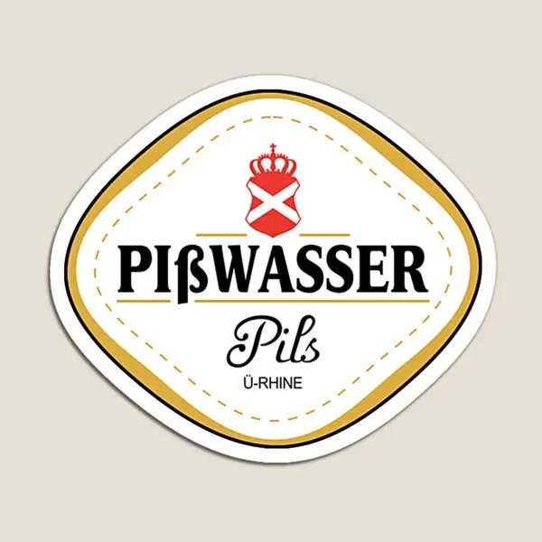 

Pisswasser Beer Magnet Decor Toy Kids Baby Refrigerator Funny for Fridge Organizer Children Cute Magnetic Home Stickers Holder