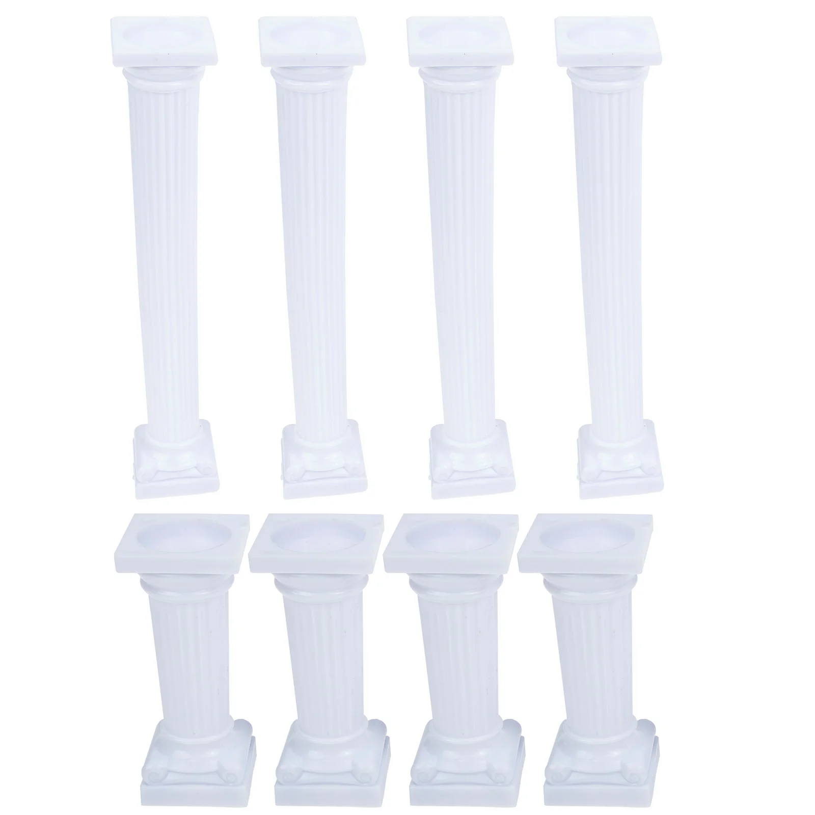 

Cake Roman Column Stand Pillar Wedding Topper Statue Support Holder Cupcake Tier Resin Greek Mini Columns Tiered Candlestick