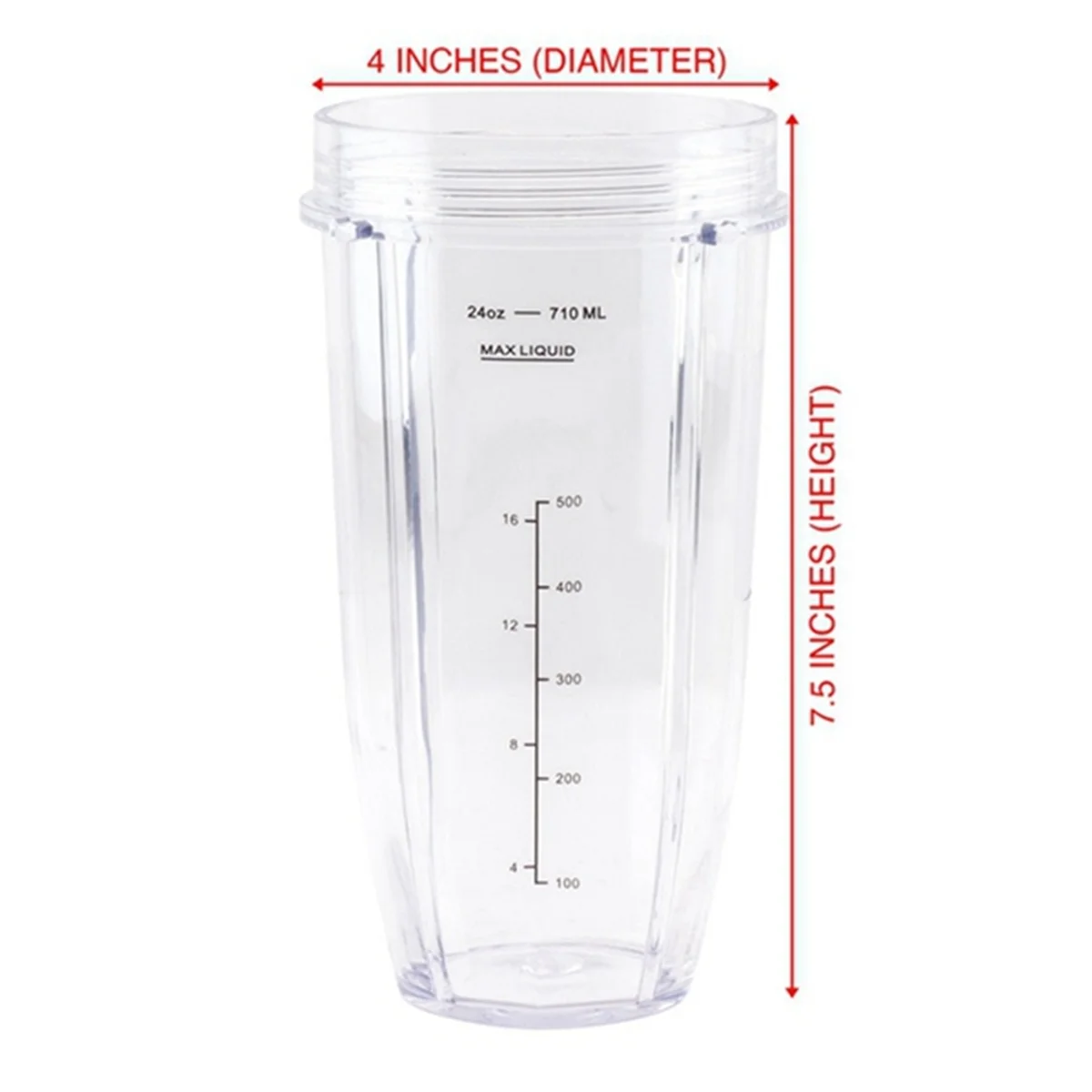 Запасные части для блендера Ninja чашка 24 унции лезвие экстрактора с 7 ребрами Nutri Auto