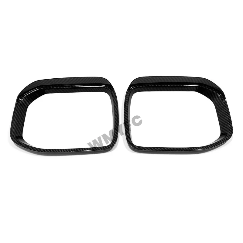 

ABS углеродное волокно, крышка зеркала заднего вида, рамка для бровей от дождя, накладки, аксессуары для стайлинга автомобилей для Haval Dargo/H3 2024