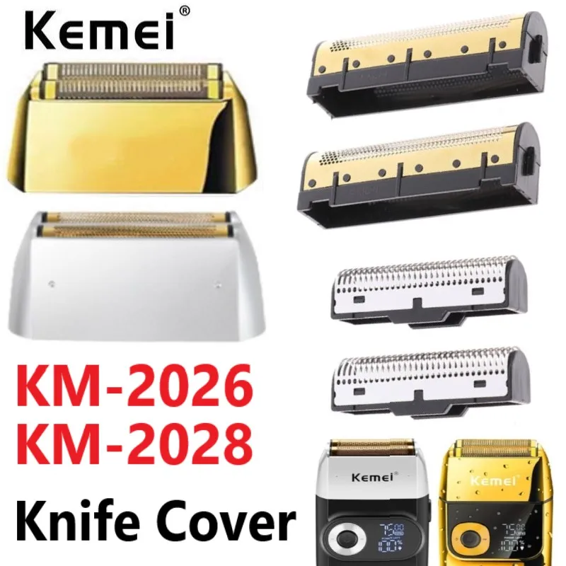 Kemei 2026 2028 Professional Replacement Foil and Cutter Bla